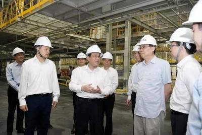 上海市委书记调研上汽大众MEB工厂,这里将投产大众、奥迪等多个品牌